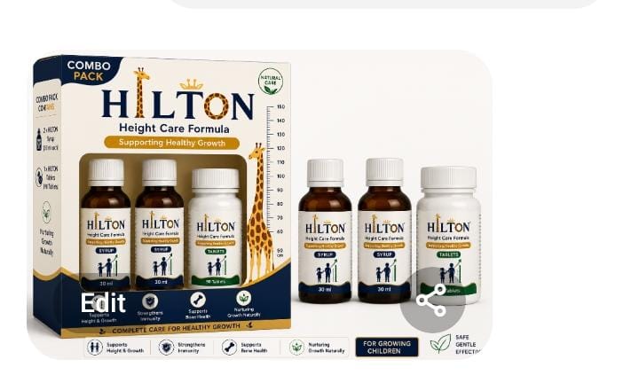 Hilton Height Care Formula combo pack